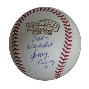   Pesky Inscribed 2004 World Series Baseball(MLB)