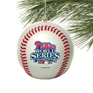   2008 World Series Champions Mini Baseball Ornament: Sports & Outdoors