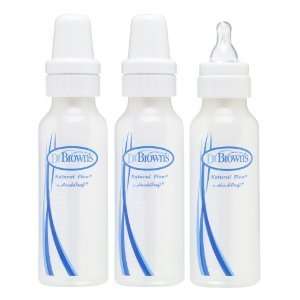    Dr. Browns Natural Flow BPA Free Polypropylene Bottles Baby