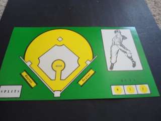 Strat o Matic Baseball game 1976  