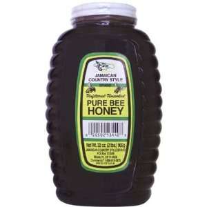 Pure Bee Honey 32oz, (Pack of 6)  Grocery & Gourmet Food