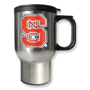   Carolina State University 16oz Stainless Steel Travel Mug Jewelry