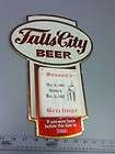 dq5 falls city beer sign calender born date 66 vintage