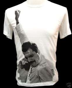 QUEEN Champion Freddie Mercury Rock Concert T Shirt S  