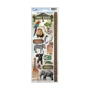  Zoo Cardstock Stickers Arts, Crafts & Sewing