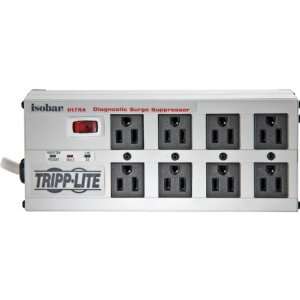  New 8 Outlet Isobar Premium Surge Suppressor   2350 Joules 