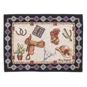 TAPESTRY PLACEMATS SIMPLY HOME COUNTRY WESTERN 