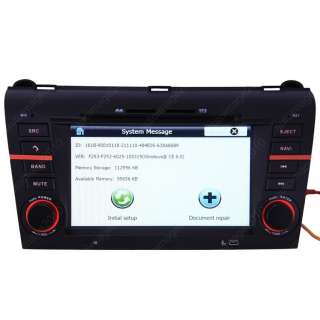 2003 2009 Mazda 3 Car GPS Navigation Radio TV Bluetooth USB MP3 IPOD 
