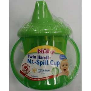  Nuby twin handle No Spill Cup 7 oz BPA FREE   boy colors 