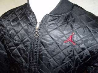   Air Michael Jordan Reversible Flight Jacket Bulls Colors sz L  