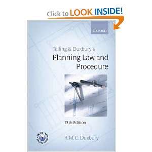 telling amp duxbury s planning law and procedure and over