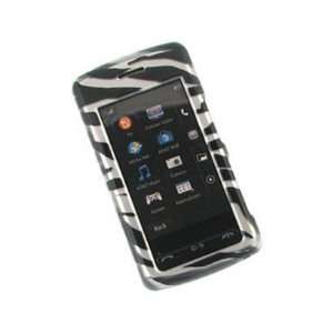  SnapOn Phone Cover for LG Vu CU920, CU915 Silver Zebra 