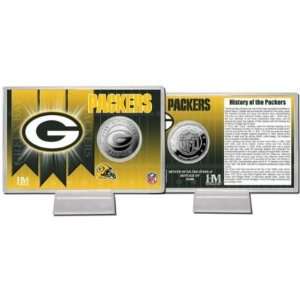  Green Bay Packers Team History Coin Card: Everything Else