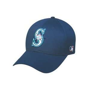   MARINERS Navy Blue Hat Cap Adjustable Velcro TWILL 