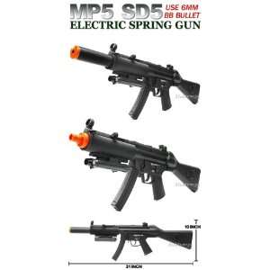 Scale Battery Operated MP5 SD5 Electric Gun:  Sports 
