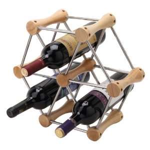  DIY Changeable Stainless Steel Wine Rack   Wooden: Home 