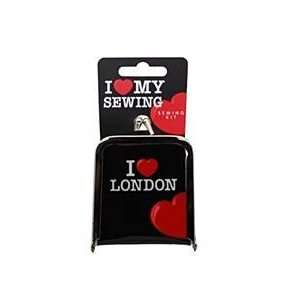  Elgate I Love London Sewing Kit Pvc: Home & Kitchen
