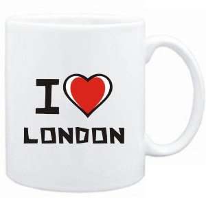  Mug White I love London  Capitals