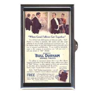 Bull Durham Smoking Tobacco Ad Coin, Mint or Pill Box Made in USA