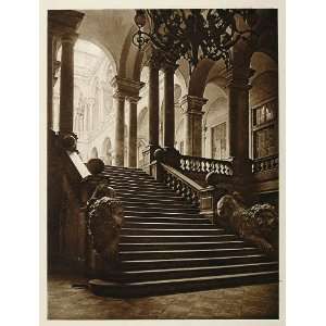  1925 Stairs University Universita Genoa Genova Italy 