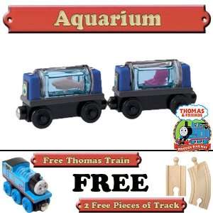  Aquarium Cars from Thomas The Tank Engine Wooden Train Set 