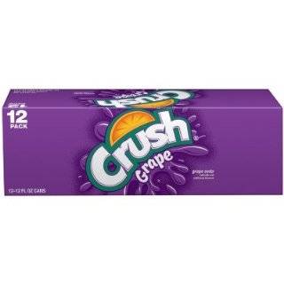 Crush Grape Soda, 12 oz Can (Pack of 24): Grocery & Gourmet Food