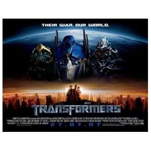 Transformers (British Quad Style Mini Movie Poster 