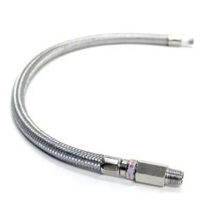   Stainless Steel Braided Leader Hose w/ Check Valve: Home & Kitchen