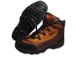 TIMBERLAND Men Shoes Amerihiker Composite Toe Brown Wide Boots  