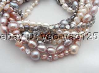  gems info natural fresh water cultured pearl multi color and shape 