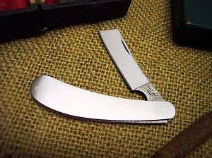 Bear & Son Cutlery Stainless Steel Mini 3 Razor Knife Made in USA 