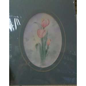  Original Watercolor/ Painting, Helen Emery Tulips 