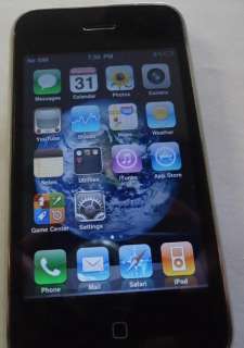 Unlocked Apple iPhone 3G 8GB BLACK  717122200026  