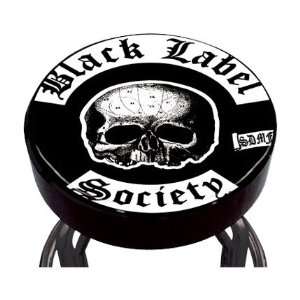  Licensed   Black Label Society Bar Stool: Sports 