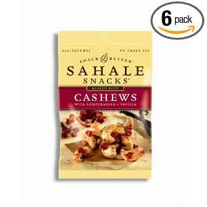 Sahale Snacks Glazed Nuts Cashews with Pomegranate and Vanilla, 2 