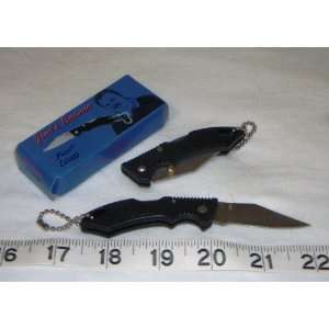   Beanie Black 2 3/4 inch Mini Folding Pocket Knife