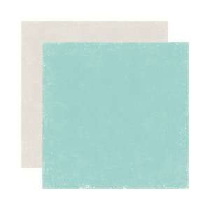  Echo Park Winter Park Double sided Cardstock 12x12 teal 