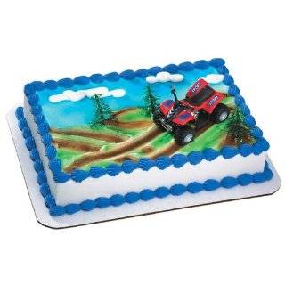 ATV 4 Wheeler Cake Topper : Toys & Games : 