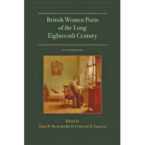  British Women Poets of the Long Eighteenth Century An 