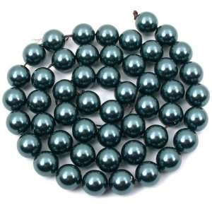 50 Smoked Grey Swarovski Crystal Pearl Beads Parts 8mm 