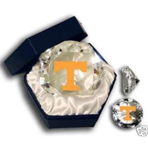 Tennessee Volunteers UT Diamond Shaped Paperweight:  Sports 