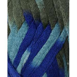  Knitting Fever Flounce Yarn 13 Royal/Grey/Lt. Blue: Arts 