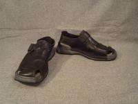 Shoes are pre owned. Minor wear. Very good condition.