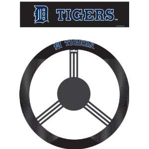    Detriot Tigers POLY SUEDE STEERING WHEEL COVER: Home Improvement