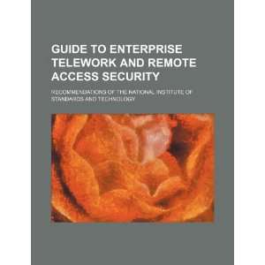 and remote access security recommendations of the National Institute 