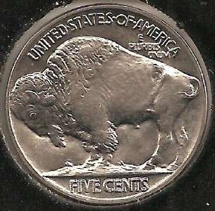 1936 BU, Mint State Buffalo Nickel #1  