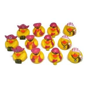  Pink Pirate Rubber Ducks Toys & Games
