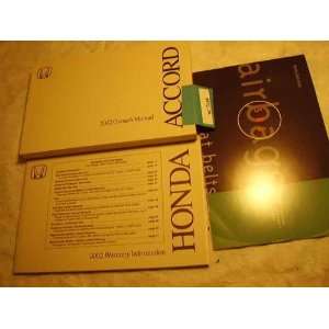  2002 Honda Accord Coupe Owners Manual: Honda: Books
