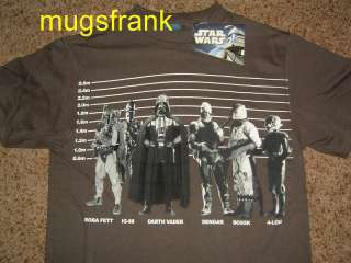 Boba Fett Dengar,4 Lom Bounty Lineup Star Wars T Shirt  