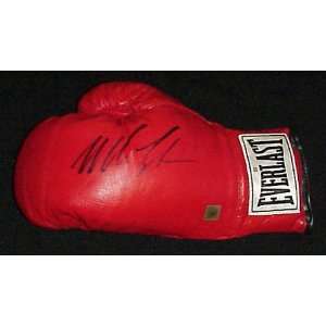 Mike Tyson Autographed Boxing Glove:  Sports & Outdoors